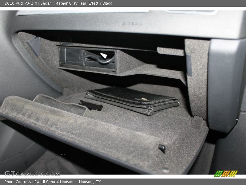 Meteor Gray Pearl Effect / Black 2010 Audi A4 2.0T Sedan