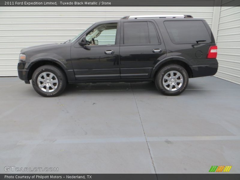 Tuxedo Black Metallic / Stone 2011 Ford Expedition Limited