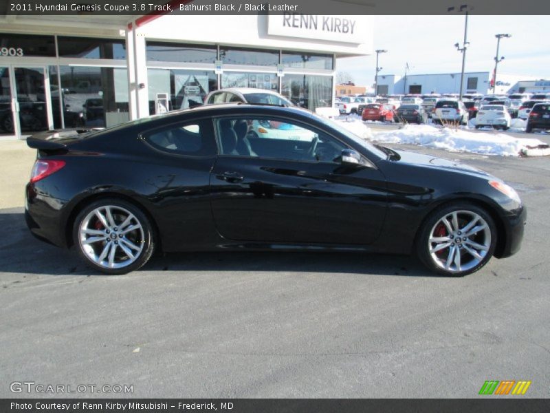 Bathurst Black / Black Leather 2011 Hyundai Genesis Coupe 3.8 Track