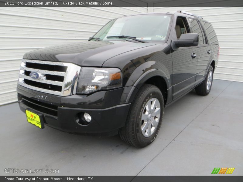 Tuxedo Black Metallic / Stone 2011 Ford Expedition Limited