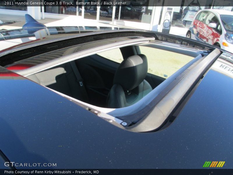Bathurst Black / Black Leather 2011 Hyundai Genesis Coupe 3.8 Track