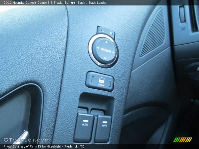 Bathurst Black / Black Leather 2011 Hyundai Genesis Coupe 3.8 Track