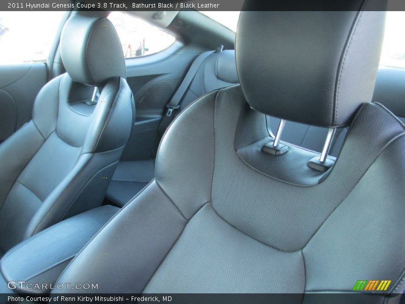 Bathurst Black / Black Leather 2011 Hyundai Genesis Coupe 3.8 Track