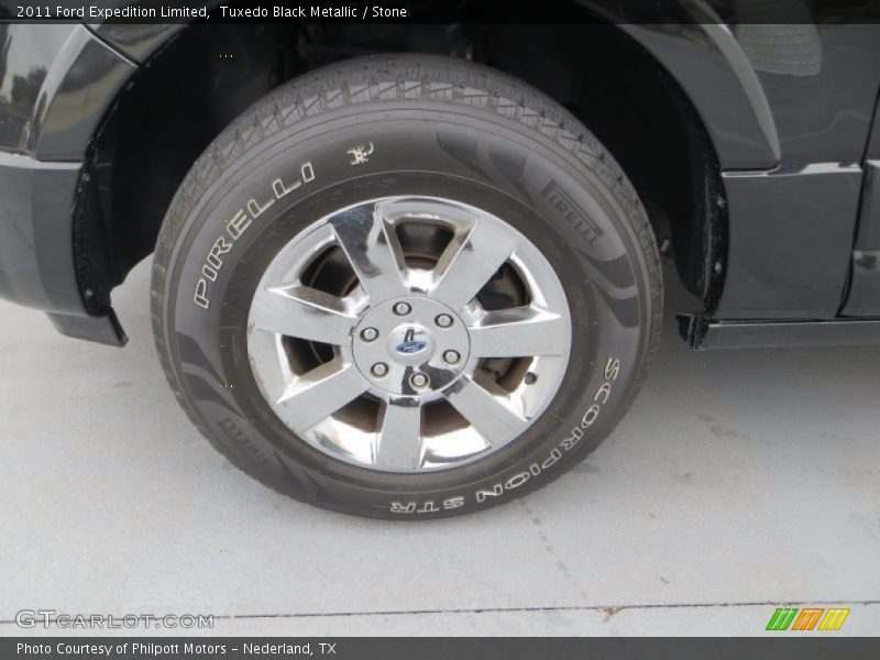 Tuxedo Black Metallic / Stone 2011 Ford Expedition Limited