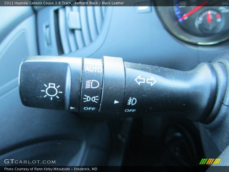 Bathurst Black / Black Leather 2011 Hyundai Genesis Coupe 3.8 Track