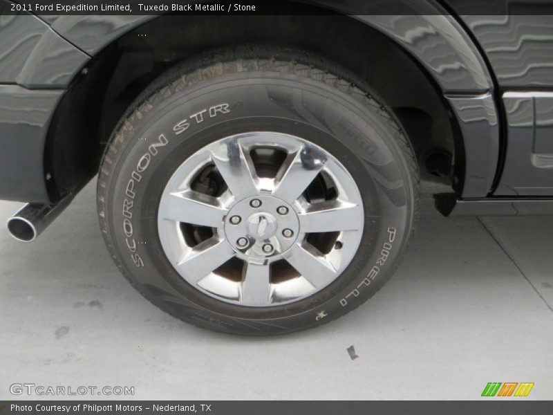 Tuxedo Black Metallic / Stone 2011 Ford Expedition Limited