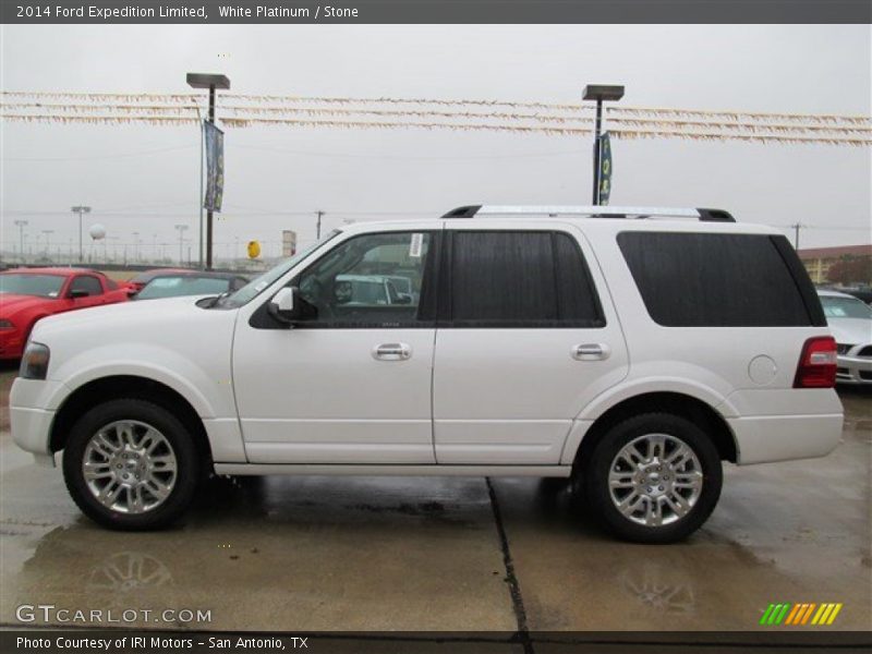 White Platinum / Stone 2014 Ford Expedition Limited