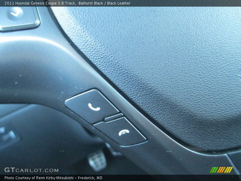 Bathurst Black / Black Leather 2011 Hyundai Genesis Coupe 3.8 Track