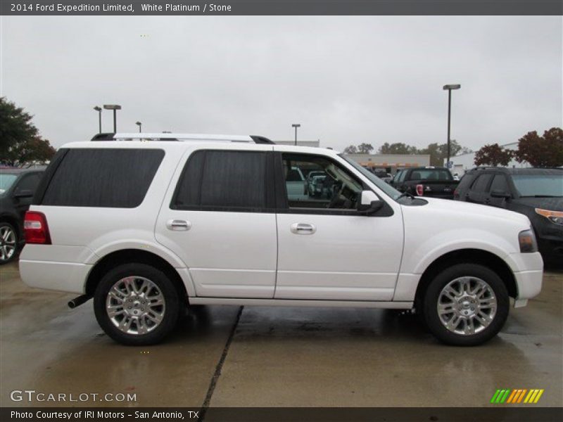 White Platinum / Stone 2014 Ford Expedition Limited