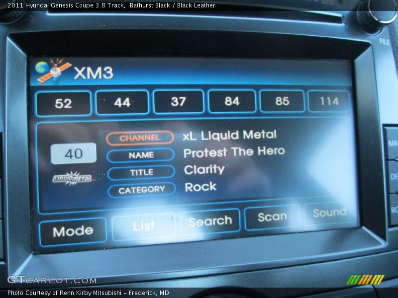 Bathurst Black / Black Leather 2011 Hyundai Genesis Coupe 3.8 Track