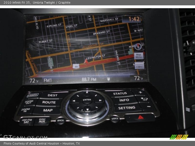 Umbria Twilight / Graphite 2010 Infiniti FX 35