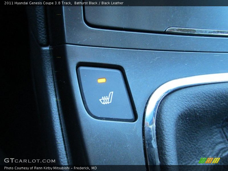 Bathurst Black / Black Leather 2011 Hyundai Genesis Coupe 3.8 Track