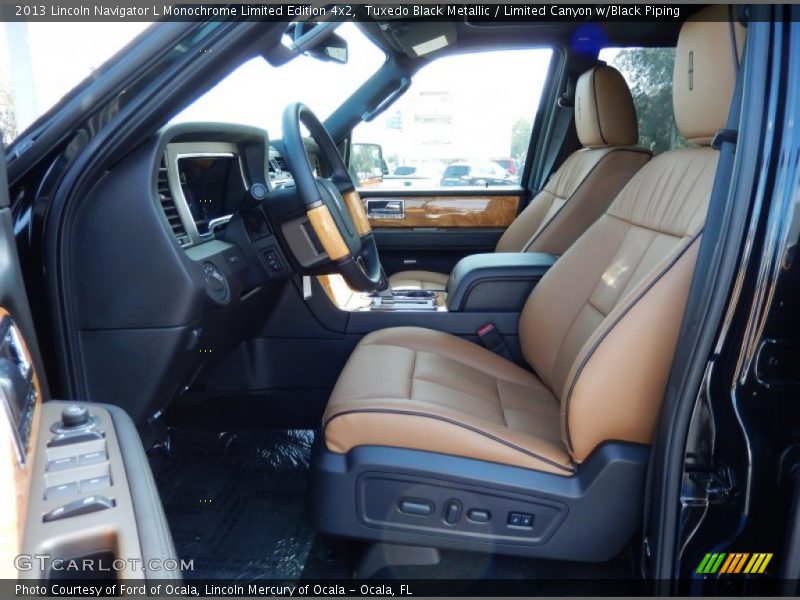 Front Seat of 2013 Navigator L Monochrome Limited Edition 4x2
