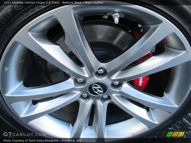Bathurst Black / Black Leather 2011 Hyundai Genesis Coupe 3.8 Track