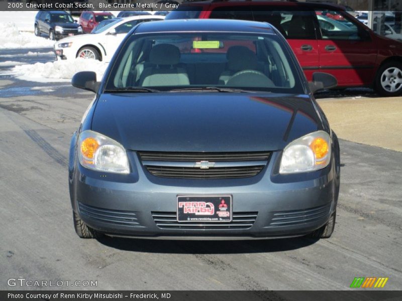 Blue Granite Metallic / Gray 2005 Chevrolet Cobalt Sedan
