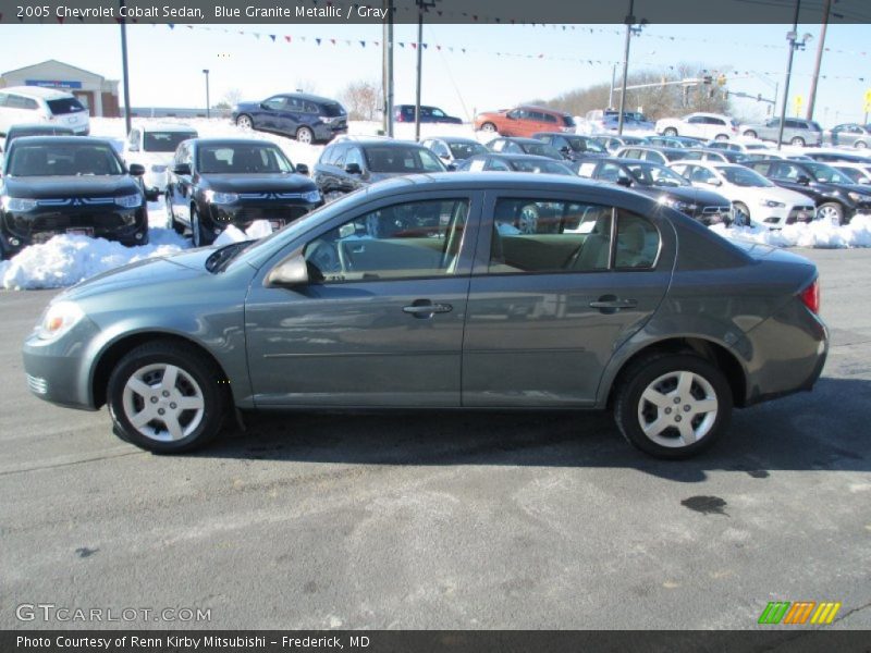 Blue Granite Metallic / Gray 2005 Chevrolet Cobalt Sedan