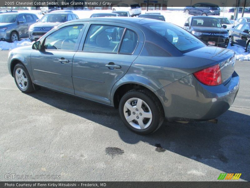 Blue Granite Metallic / Gray 2005 Chevrolet Cobalt Sedan