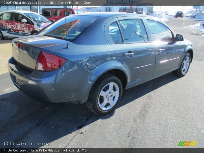 Blue Granite Metallic / Gray 2005 Chevrolet Cobalt Sedan