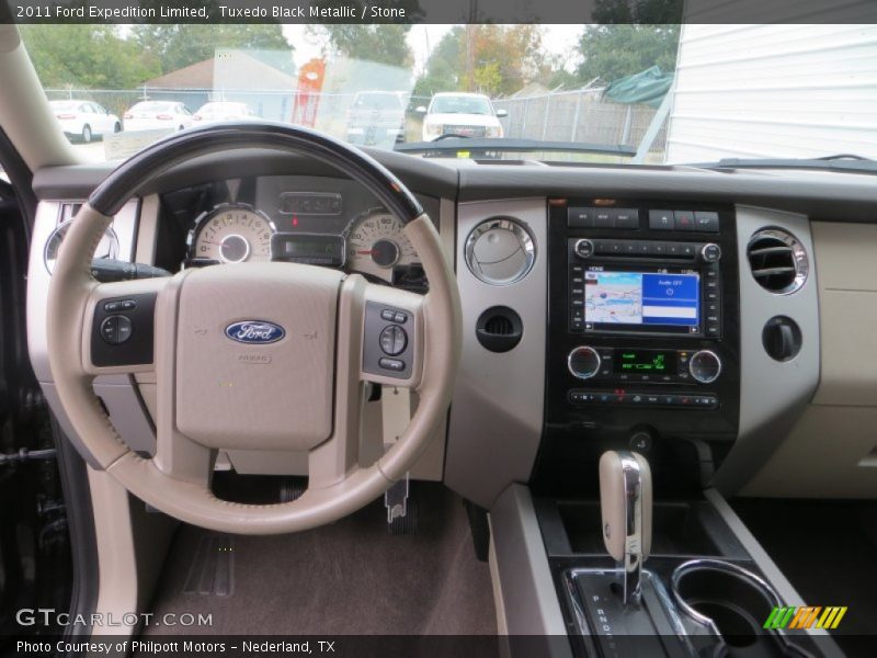 Tuxedo Black Metallic / Stone 2011 Ford Expedition Limited