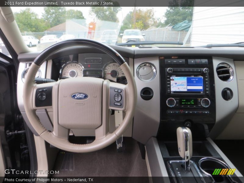 Tuxedo Black Metallic / Stone 2011 Ford Expedition Limited