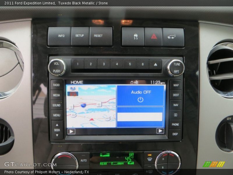Tuxedo Black Metallic / Stone 2011 Ford Expedition Limited
