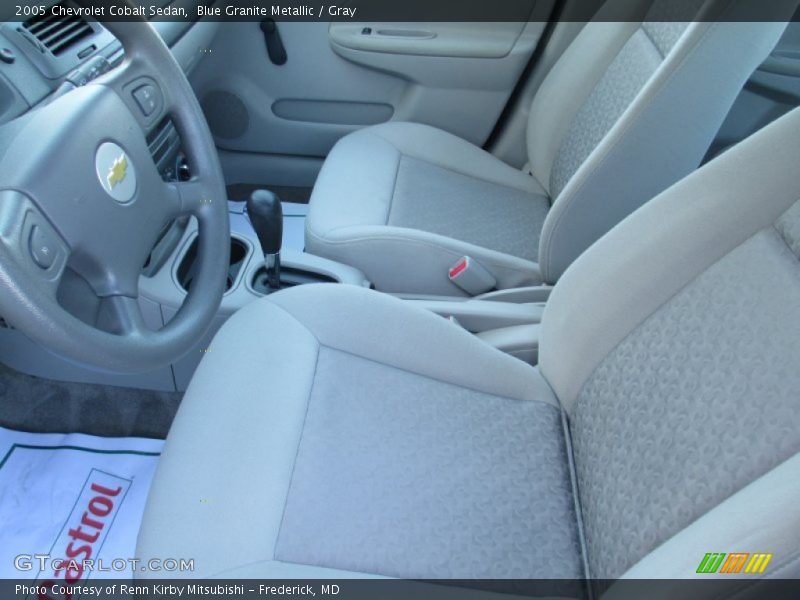 Blue Granite Metallic / Gray 2005 Chevrolet Cobalt Sedan