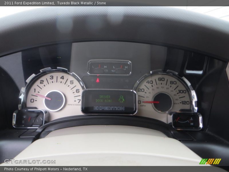 Tuxedo Black Metallic / Stone 2011 Ford Expedition Limited