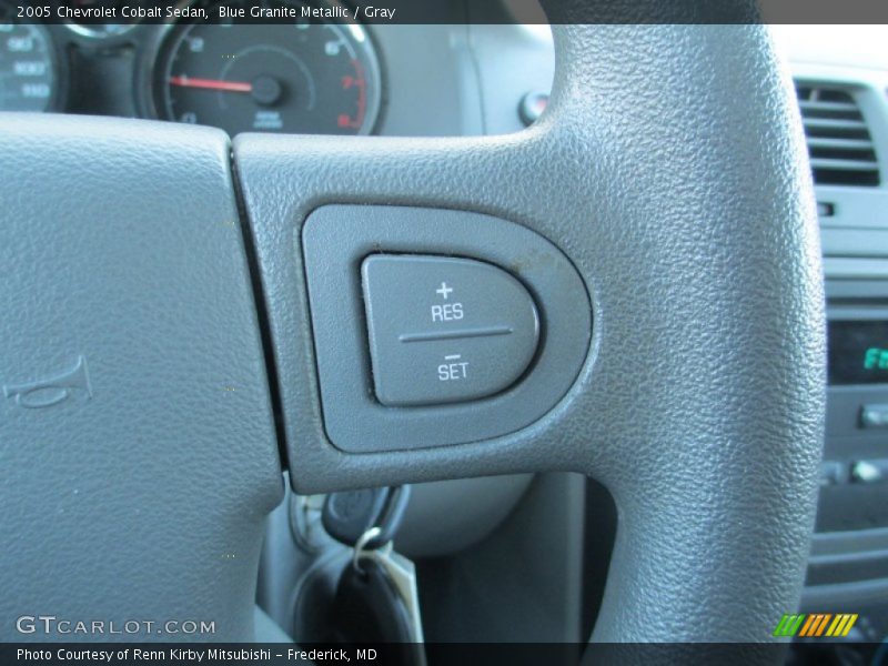 Blue Granite Metallic / Gray 2005 Chevrolet Cobalt Sedan