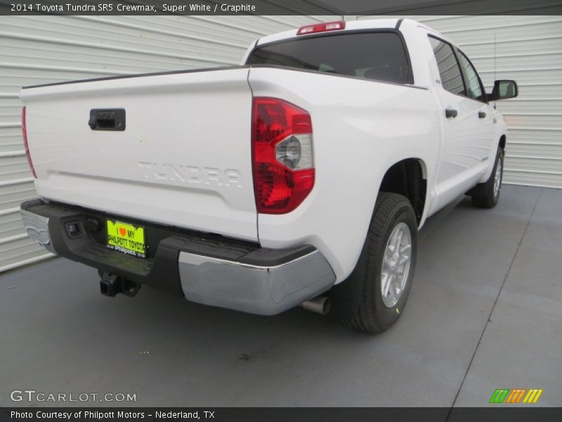 Super White / Graphite 2014 Toyota Tundra SR5 Crewmax