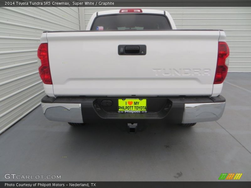 Super White / Graphite 2014 Toyota Tundra SR5 Crewmax