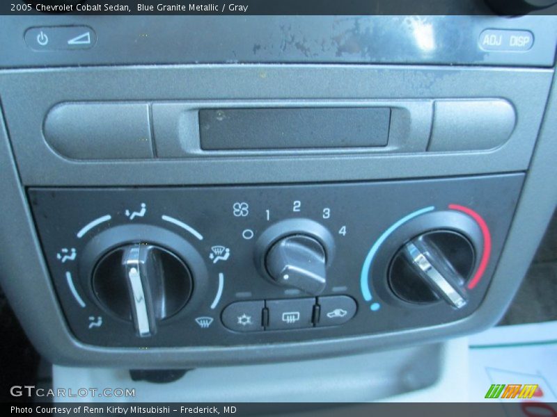 Blue Granite Metallic / Gray 2005 Chevrolet Cobalt Sedan