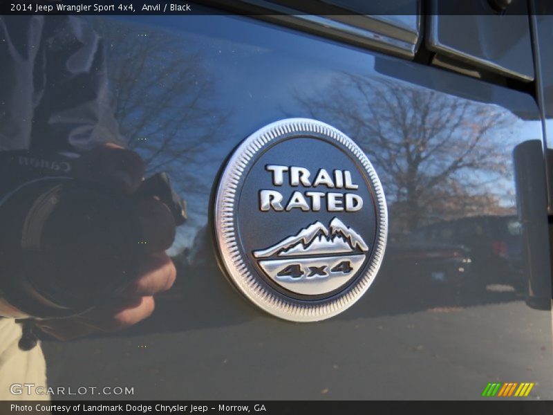 Anvil / Black 2014 Jeep Wrangler Sport 4x4