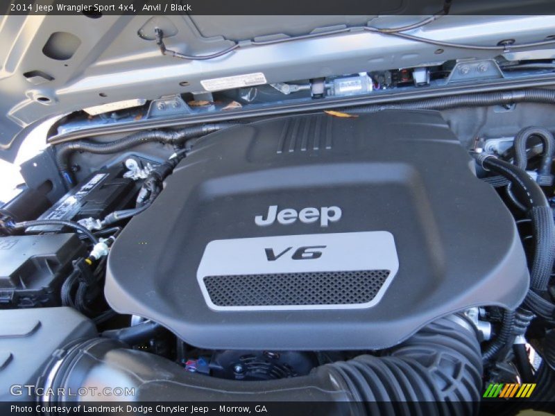 Anvil / Black 2014 Jeep Wrangler Sport 4x4
