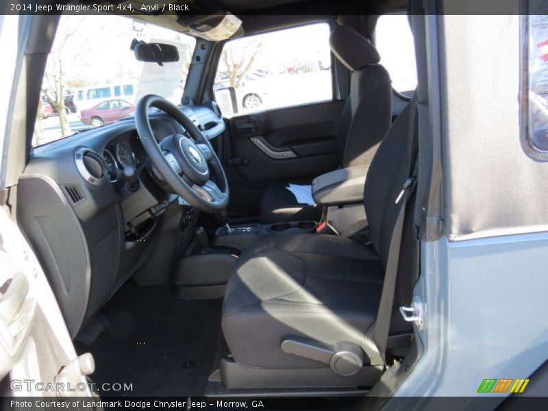 Anvil / Black 2014 Jeep Wrangler Sport 4x4