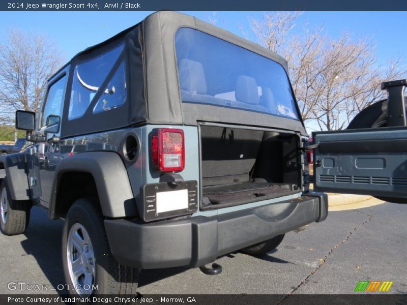 Anvil / Black 2014 Jeep Wrangler Sport 4x4