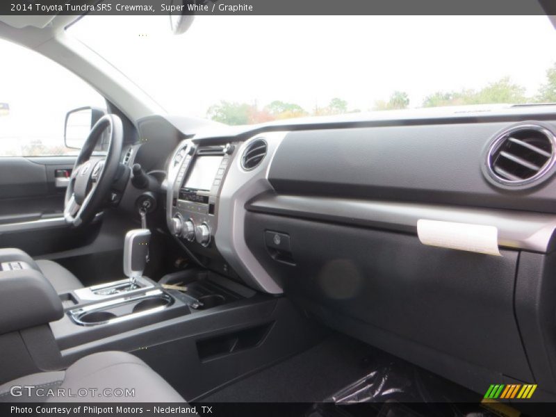 Super White / Graphite 2014 Toyota Tundra SR5 Crewmax