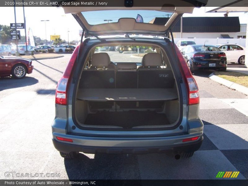Opal Sage Metallic / Ivory 2010 Honda CR-V EX-L AWD