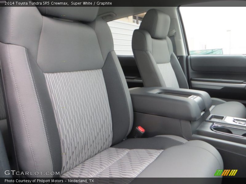 Super White / Graphite 2014 Toyota Tundra SR5 Crewmax