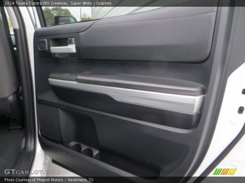 Super White / Graphite 2014 Toyota Tundra SR5 Crewmax