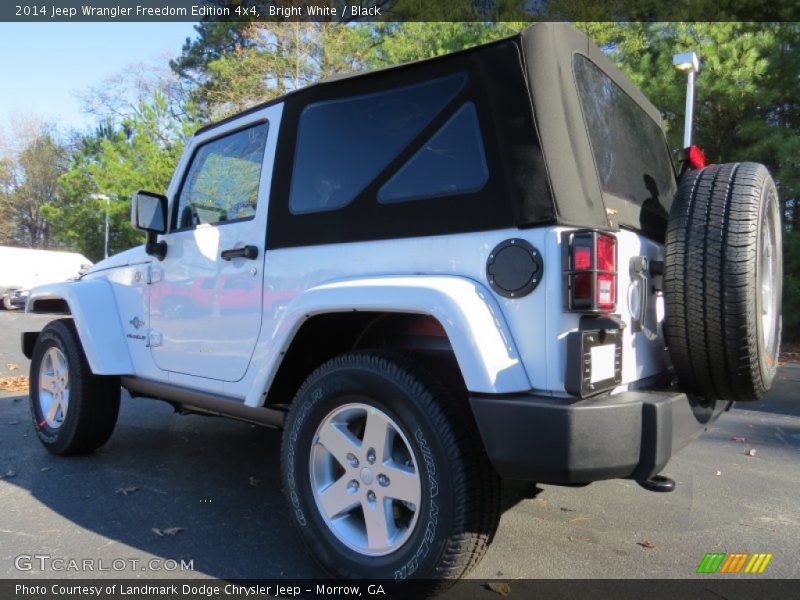 Bright White / Black 2014 Jeep Wrangler Freedom Edition 4x4