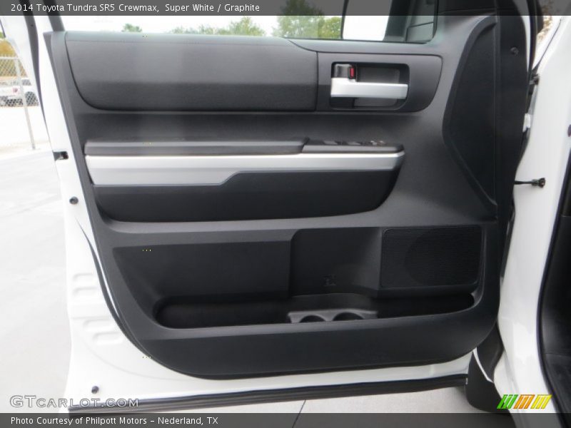 Super White / Graphite 2014 Toyota Tundra SR5 Crewmax