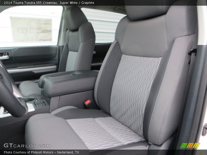 Super White / Graphite 2014 Toyota Tundra SR5 Crewmax