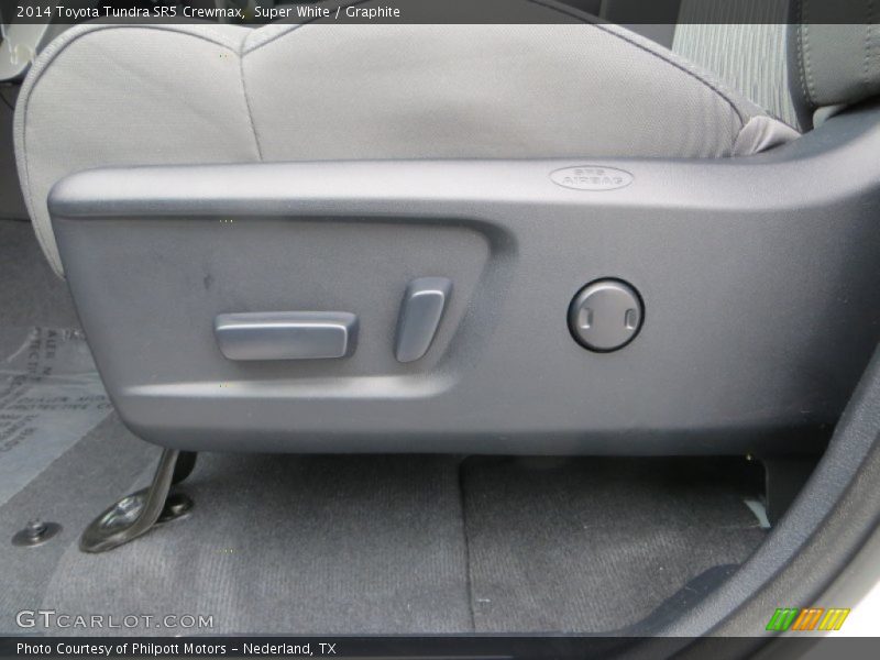 Super White / Graphite 2014 Toyota Tundra SR5 Crewmax
