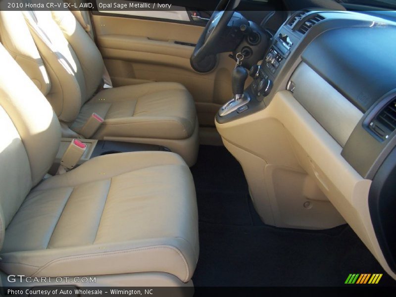 Opal Sage Metallic / Ivory 2010 Honda CR-V EX-L AWD