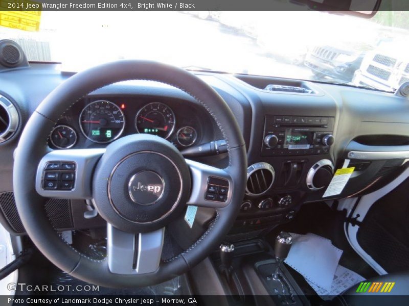 Bright White / Black 2014 Jeep Wrangler Freedom Edition 4x4