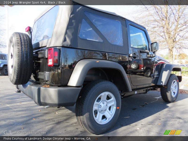 Black / Black 2014 Jeep Wrangler Sport 4x4