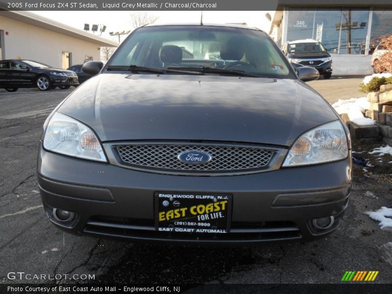 Liquid Grey Metallic / Charcoal/Charcoal 2005 Ford Focus ZX4 ST Sedan