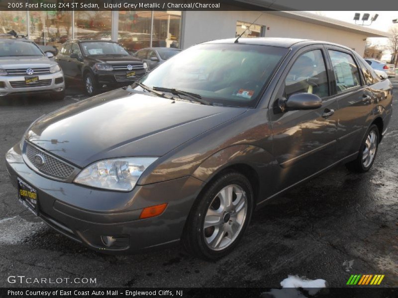Liquid Grey Metallic / Charcoal/Charcoal 2005 Ford Focus ZX4 ST Sedan