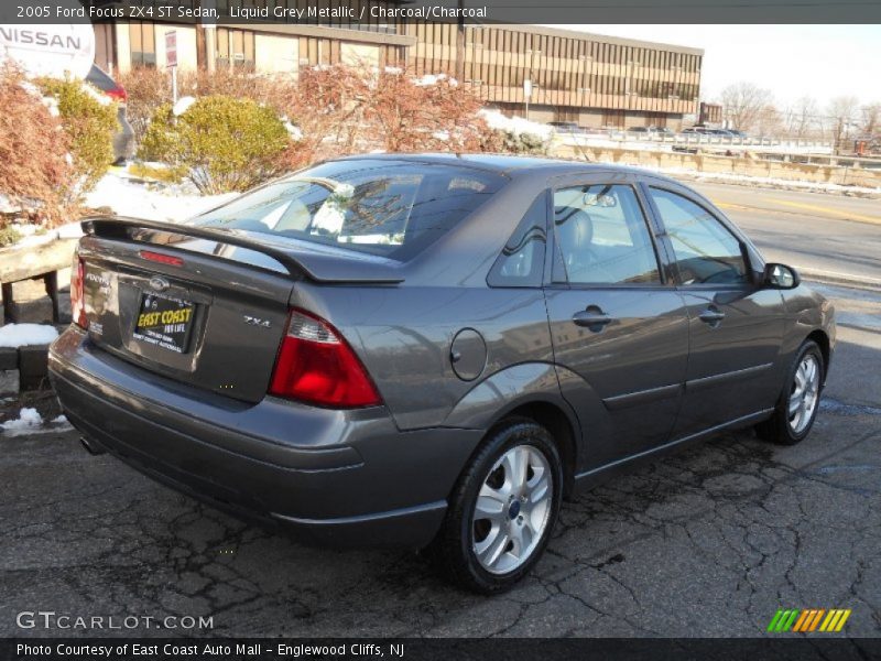 Liquid Grey Metallic / Charcoal/Charcoal 2005 Ford Focus ZX4 ST Sedan