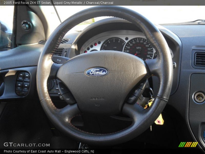 Liquid Grey Metallic / Charcoal/Charcoal 2005 Ford Focus ZX4 ST Sedan